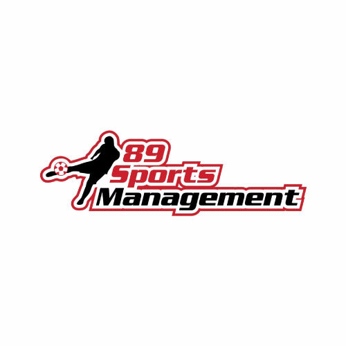 A logo of 8 9 sports management