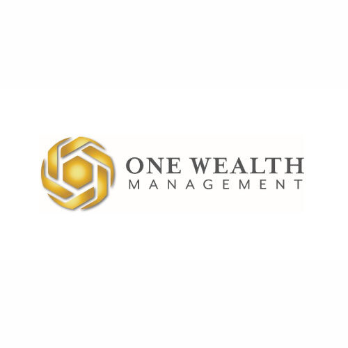 A logo of one wealth management